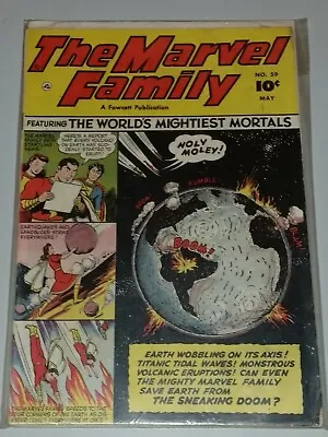 Buy Marvel Family #59 Vg+ (4.5) Fawcett Captain Marvel Junior May 1951 ** • 46.99£