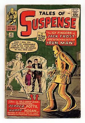 Buy Tales Of Suspense #45 GD+ 2.5 1963 • 183.89£