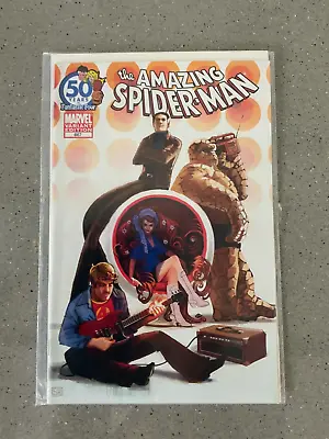 Buy The Amazing Spiderman (50 Years Of Fantastic Four Anniversary Variant) #667 • 7£