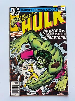 Buy Incredible Hulk #228 1st Appearance Moonstone 1978 Marvel Combine/Free Shipping • 23.68£