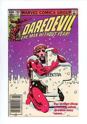 Buy Daredevil #182  (1982) Marvel Comics Newstand • 8.27£
