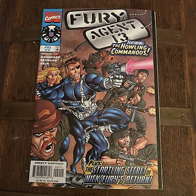Buy FURY / AGENT 13  #2 - Marvel Comics. 1998 • 1.25£