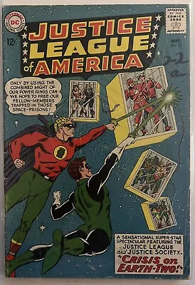 Buy Justice League Of America 22, 1st Appearance Of Earth 2; JSA Crossover.  Key 🔑 • 15.80£