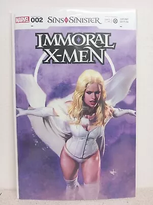 Buy IMMORAL X-MEN #2 MARCO TURINI EXCLUSIVE EMMA FROST VARIANT (Marvel 2023) 🔥🔥 • 5£