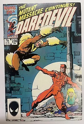 Buy Daredevil #238 (1987) Marvel VF Sabretooth • 3.95£