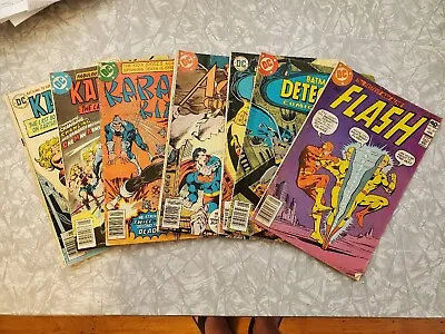 Buy 7 DC Comics Lot (Low Grades)  Flash Batmans Detective Kamandi Karate  Kid Action • 13.80£