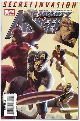 Buy The Mighty Avengers #12 Marvel Comics Bendis Maleev Hollingsworth 2008 VFN • 5.99£