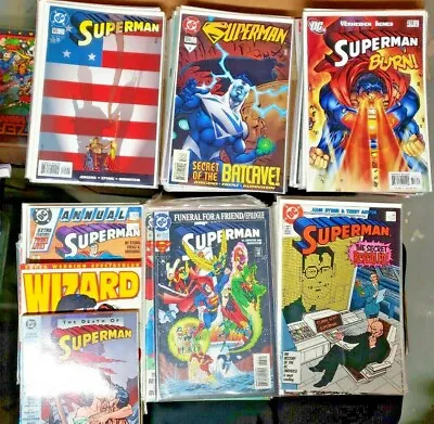 Buy SUPERMAN #'s  2-218       174 Books     DC Comics  1987-2006             VF+/NM • 319.80£