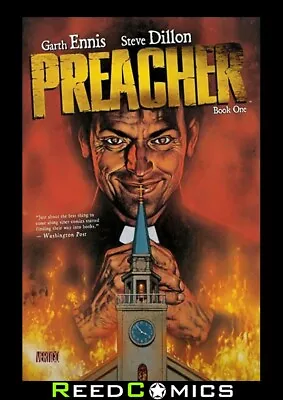 Buy PREACHER BOOK 1 HARDCOVER New Hardback Collect Issues #1-12 + Extras Garth Ennis • 28.79£