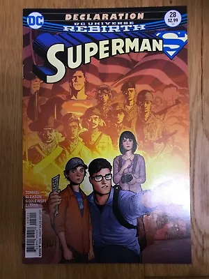 Buy New, Unread SUPERMAN DC UNIVERSE REBIRTH DECLARATION - ISSUE #28 - OCTOBER 2017 • 2.99£