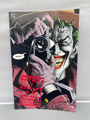 Buy Batman Joker The Killing Joke DC Ninth 9th Printing RED Lettering 1988 Moore TPB • 140£
