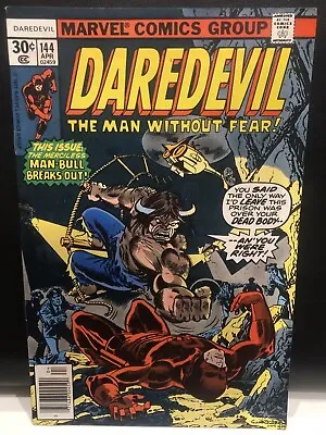 Buy DAREDEVIL #144 Comic Marvel Comics Bronze Age • 9.47£