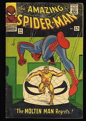 Buy Amazing Spider-Man #35 FN- 5.5 See Description (Qualified) Marvel 1966 • 55.50£