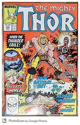 Buy Thor #389 -1st Appearance Of Replic • 15.81£