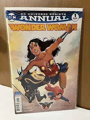 Buy Wonder Woman Annual 1 🔥2017 DCU Rebirth DC Comics🔥NM • 5.53£