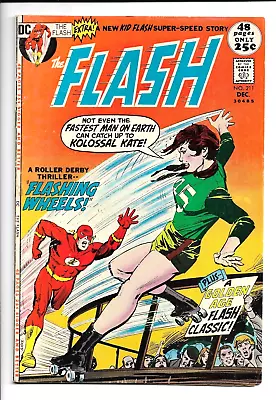 Buy The Flash 211, DC 1971, 1st Kolossal Kate, 48 Pages Bates & Irv Novick 7.0 FN/VF • 15.88£