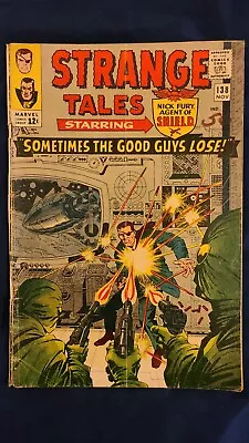 Buy Strange Tales #138 (Marvel, 1965) 1st App Eternity, Good/Reader Cond. • 17.59£