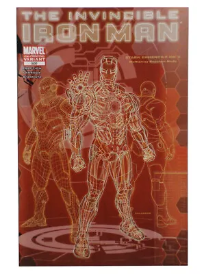 Buy Invincible Iron Man #500 Variant Edition 2nd Printing Salvador Larroca Marvel • 7.19£