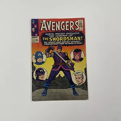 Buy The Avengers #19 1965 VG/FN 1st Appearance Of The Swordsman Pence Copy • 85£