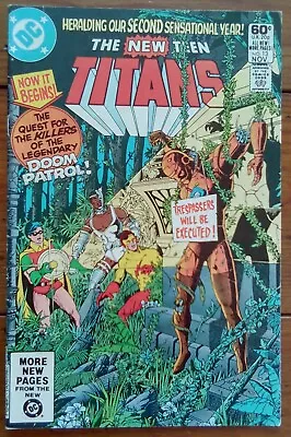 Buy The New Teen Titans 13, Dc Comics, November 1981, Fn+ • 4.99£