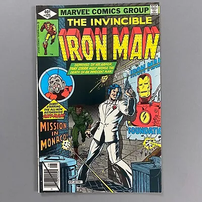 Buy Iron Man 125 1st Cover Appearance James Rhodey Rhodes (1979, Marvel Comics) • 15.88£