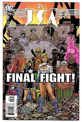 Buy JSA #87 Justice Society Of America Final Issue! VFN (2006) DC Comics • 3£