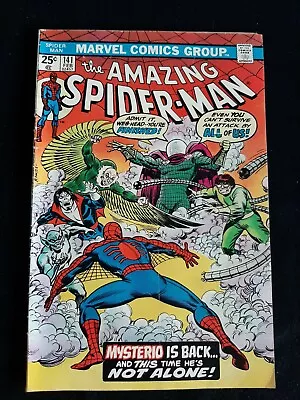 Buy Amazing SpiderMan 141 Marvel Comics 1975 Mysterio  • 19.86£