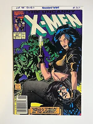 Buy Uncanny X-Men #267 Marvel Newsstand Key Issue 2nd Gambit App (1990) • 7.91£