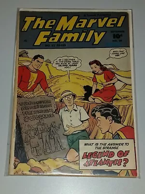 Buy Marvel Family #39 Fn- (5.5) Golden Age Fawcett Captain Marvel September 1949 ** • 79.99£