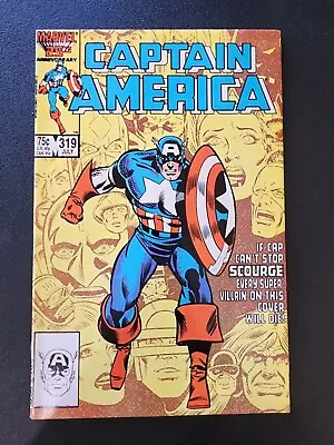 Buy Marvel Comics Captain America #319 July 1986 Paul Neary Cover • 2.37£