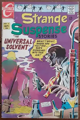 Buy Strange Suspense Stories #3, Charlton Comics, September 1968, Fn • 12.99£