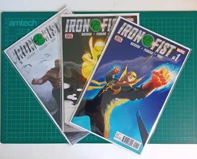 Buy Iron Fist Vol. 5 #1, 2, 3 (2017) Marvel - Like New NM Unread Copies • 8.95£