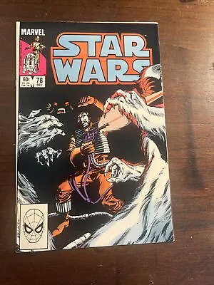 Buy Star Wars #78 Direct Marvel 1983 Low Print Run Luke Vader Lando Han Leia • 8.04£