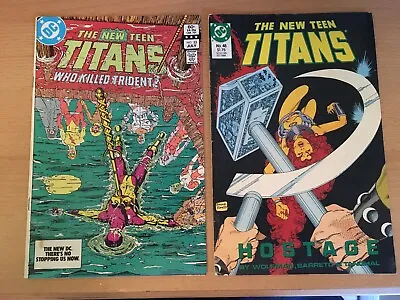 Buy New Teen Titans # 33 & 48 (2 Comics) FREE Postage • 4£