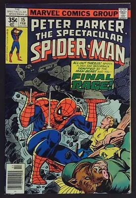 Buy PETER PARKER, THE SPECTACULAR SPIDER-MAN (1978) #15 - VFN/NM (9.0) - Back Issue • 13.99£