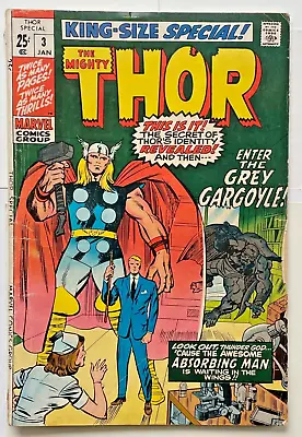 Buy Thor King Size Special #3 - Marvel -1971 • 4£
