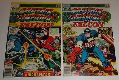 Buy Captain America #213,214  Kirby Classic Glossy 9.0's 1977 • 19.92£