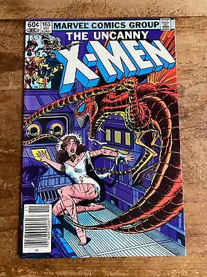 Buy Uncanny X-Men #163 Newsstand Variant Marvel 1982 7 • 10.39£
