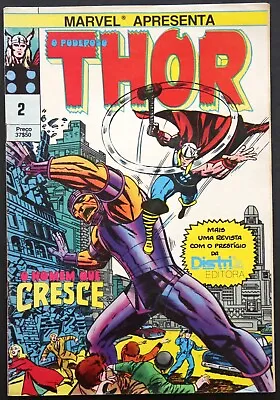 Buy The Mighty Thor #140 1967 1st Appearance Of Growing Man Key Portugal Variant • 11.86£