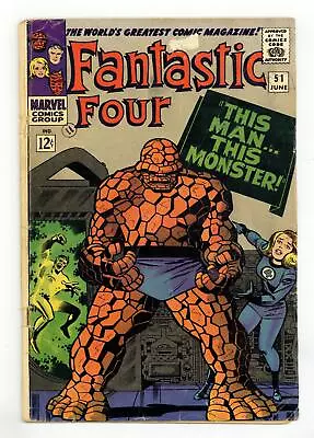 Buy Fantastic Four #51 PR 0.5 1966 • 22.17£