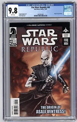 Buy Star Wars Republic #60 ~ CGC 9.8 ~ Origin Of Asajj Ventress • 264.93£