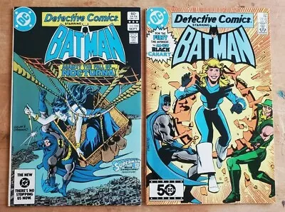 Buy Detective Comics #530 554 NM- 9.2 High Grade Lot Batman Key 1st Black Canary! • 23.98£