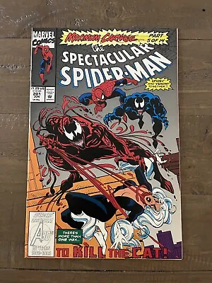 Buy SPECTACULAR SPIDER-MAN #201 - (1993) - Maximum Carnage Part 5 Of 14 - VF/NM • 9.46£