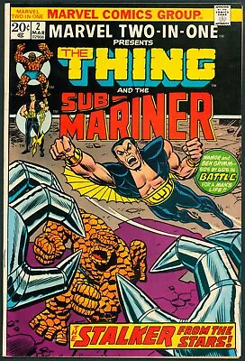 Buy Marvel Two-In-One 2 VF/NM 9.0 Sub-Mariner Marvel 1974 • 27.55£