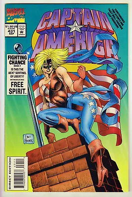 Buy Captain America #431 Free Spirit (1994) NM- • 3.16£