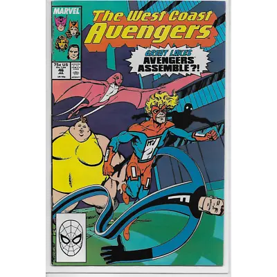 Buy West Coast Avengers #46 (1989) First Appearance Great Lake Avengers • 14.69£