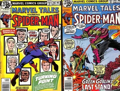 Buy Marvel Tales (#98 & 99) Amazing Spider-man (#121 & 122) Reprints Key Deaths • 31.62£