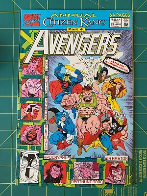 Buy The Avengers Annual #21 - 1992 - Vol.1 - Minor Key - (281A) • 8.96£
