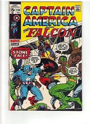 Buy Captain America & The Falcon #134= 1st Sarah Wilson 1st Stoneface=VF+ • 47.96£
