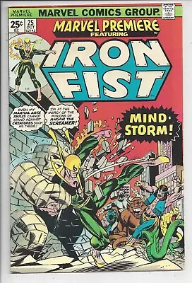 Buy Marvel Premiere #25 F+ (7.0) 1975 - 1st John Byrne On Iron Fist • 23.72£